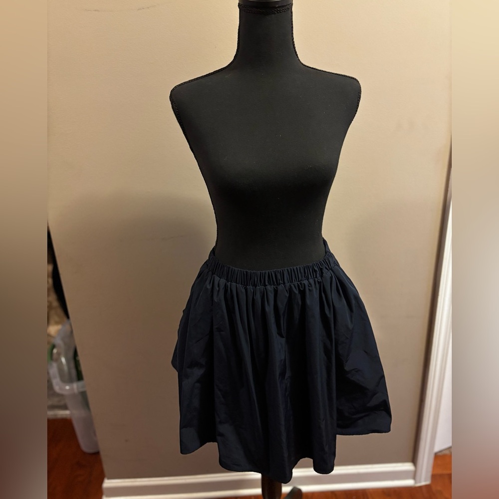 Elegant Navy Blue Women's Skirt